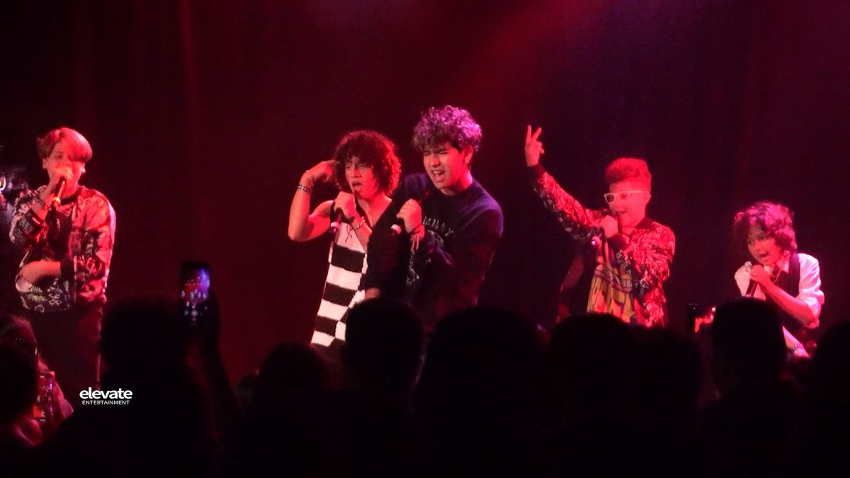 Menudo performs at The Roxy on Sunset Blvd in West Hollywood, CA.